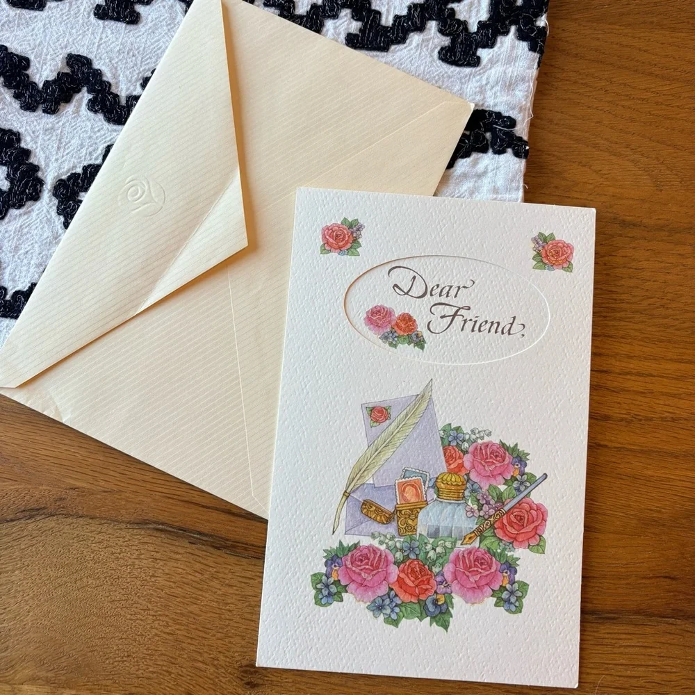 American Greetings Emily Matthews 'Dear Friend' Greeting Card Faith Care